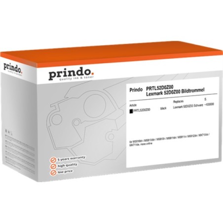 ORIGINAL Prindo Tamburo nero PRTL52D0Z00 Classic ~100000 Seiten